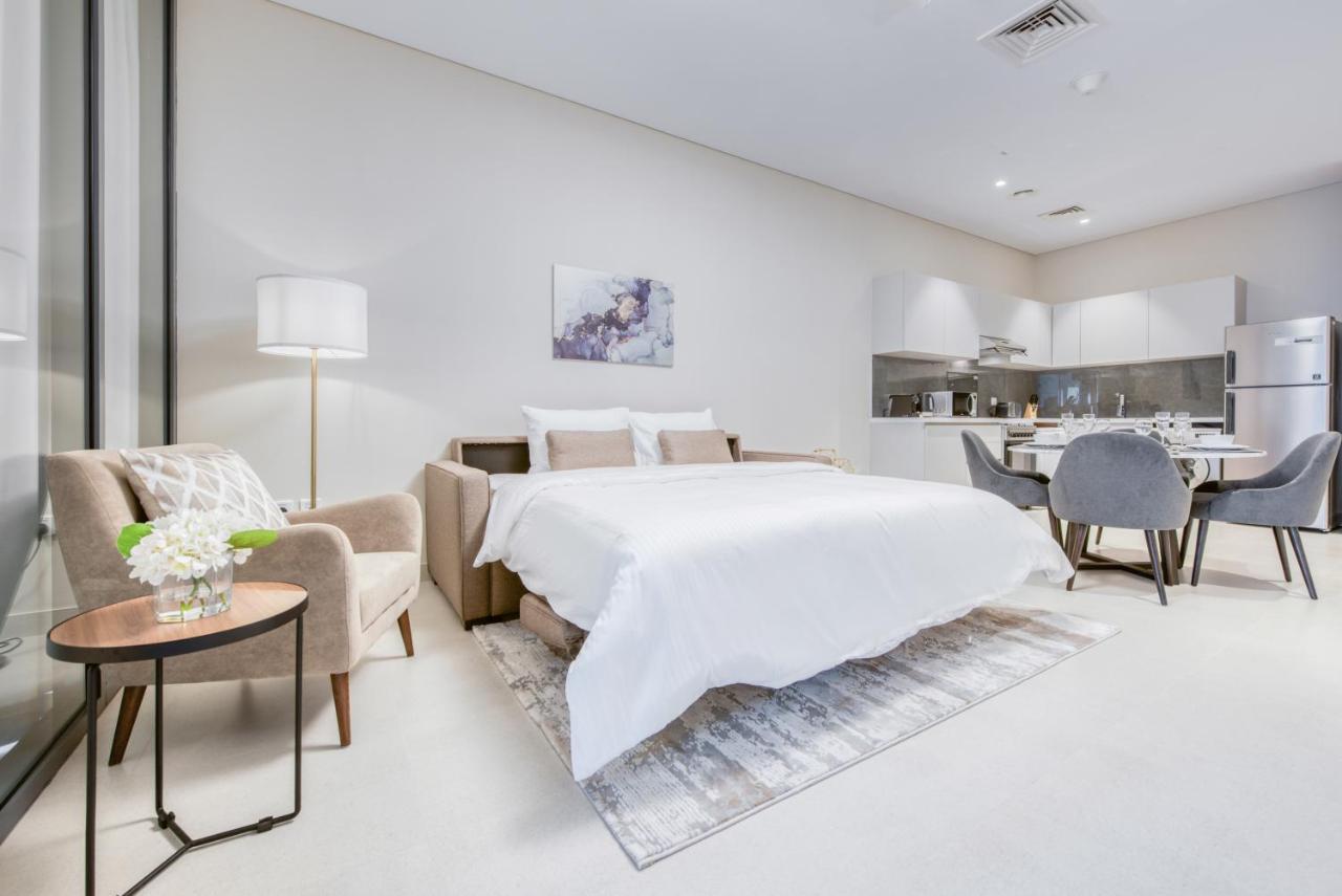 Sol Living - Sol Avenue Apartment Dubai Bagian luar foto