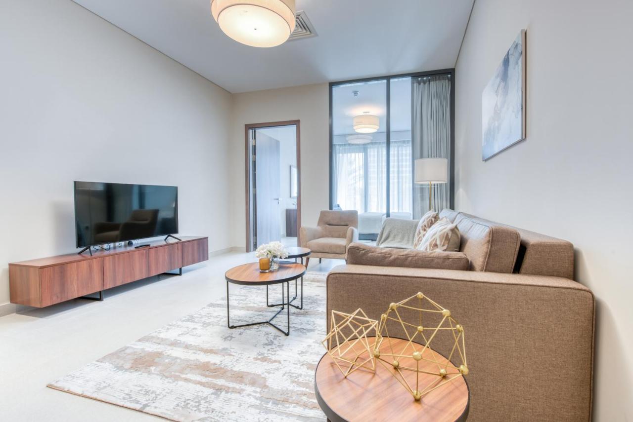 Sol Living - Sol Avenue Apartment Dubai Bagian luar foto