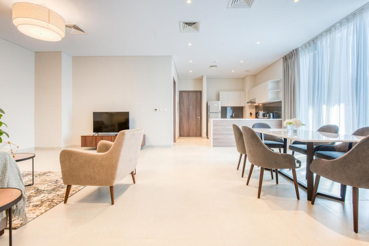 Sol Living - Sol Avenue Apartment Dubai Bagian luar foto